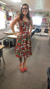 Look mom, I'm wearing heels!