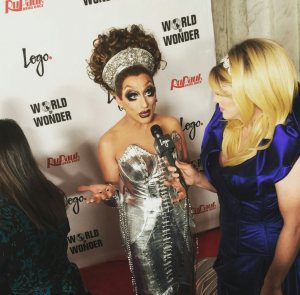 Season 6 winner Bianca Del Rio. This bitch stole the show with her opening acts.  Photo courtesy of @thebiancadelrio